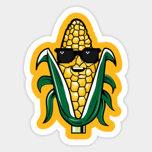 Corn is cool Sticker